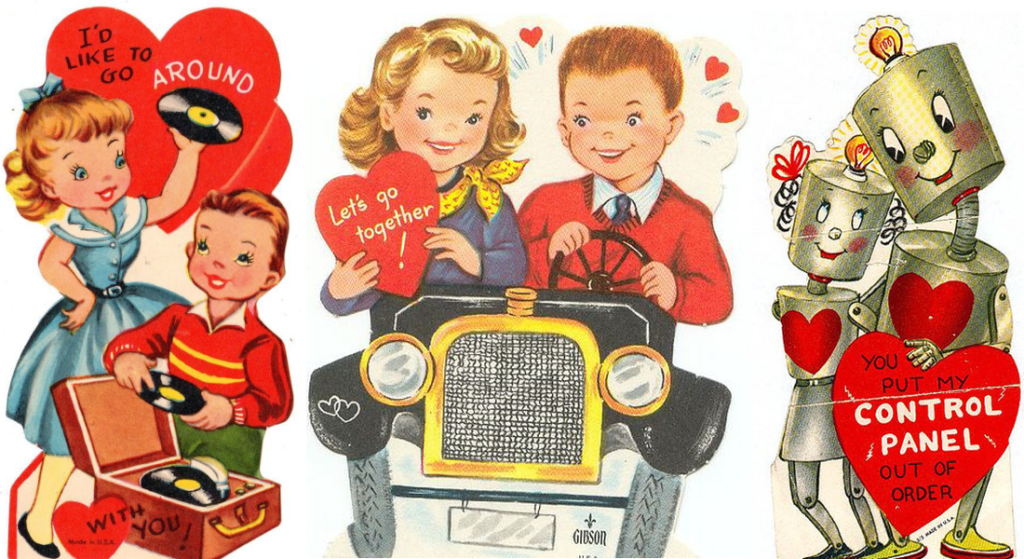 Creative Valentine's Gifts For Him Inspired By Vintage Valentine's Day  Cards - Unique Gift Ideas & More - The Expression a Personalization Mall  Blog